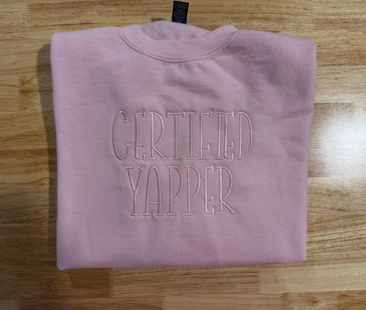 Certified Yapper Crew Neck